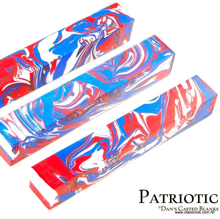 Alumilite Color Swirl Patriotic